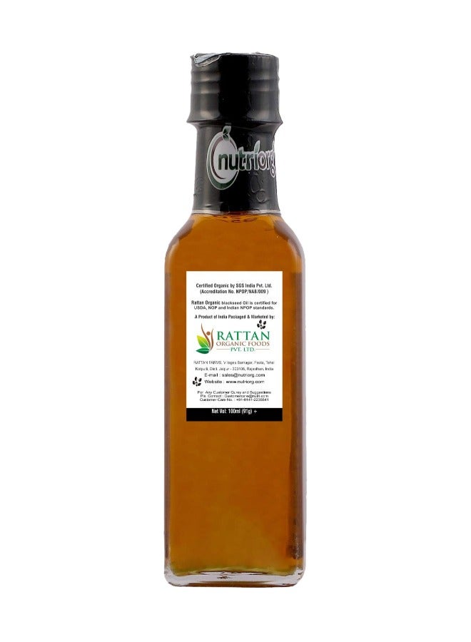 nutriorg Organic Black Seed Oil 100 ml, Cold Pressed, Weight Management, Deep Nourishing Face And Hair Care - Image 4