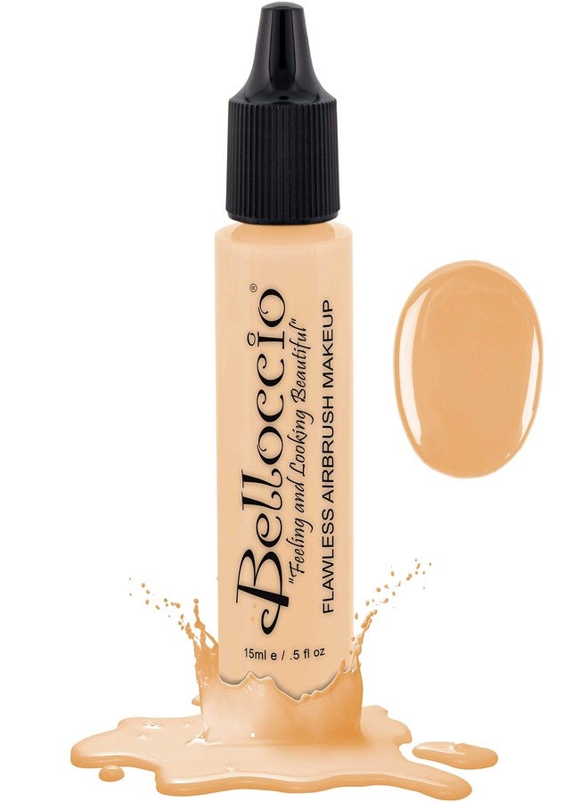 Belloccio's Professional Cosmetic Airbrush Makeup Foundation 1/2oz Bottle: Vanilla - Image 1