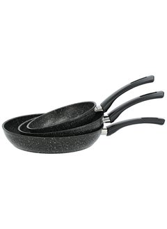 ALBERTO Alberto 3 Piece Granite Fry Pan Set  - Image 5