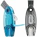 CraftinAround 4 in 1 Cup Lid Cleaning Brush Set Multifunctional Bottle Brush Cleaner Tiny Bottle Cup Lid Brush Straw Cleaner Tools Mini Silicone Bottle CupHolder Cleaner with Hook Remover Blue Grey - Image 2