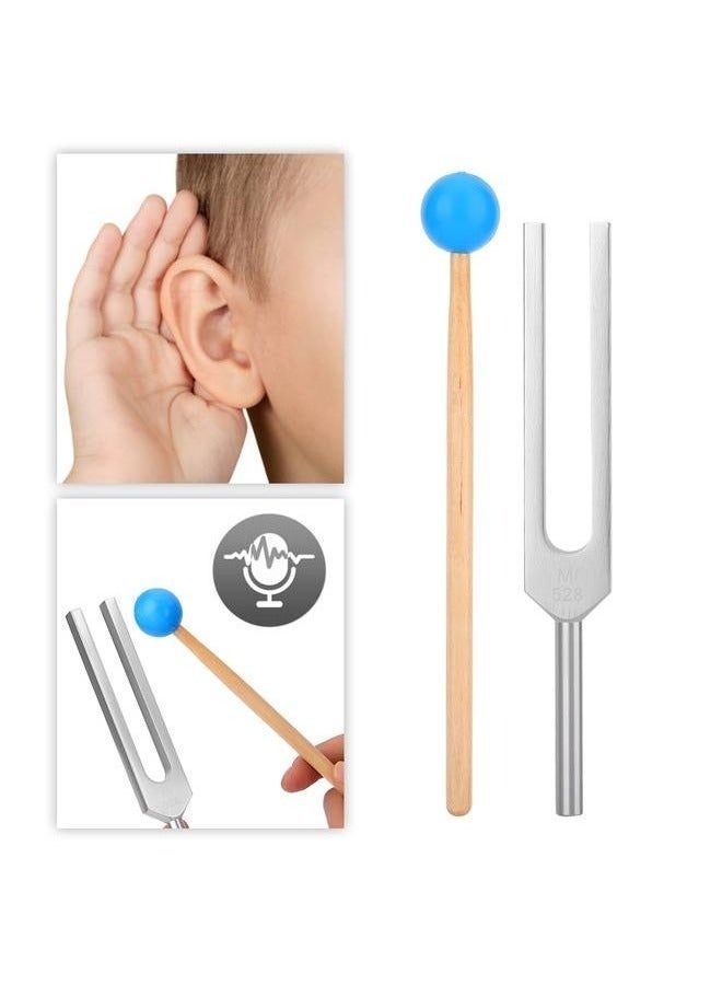 Bukela Aluminum Tuning Fork Hammer Ball Diagnostic Nervous System Testing Tuning Fork - Image 5