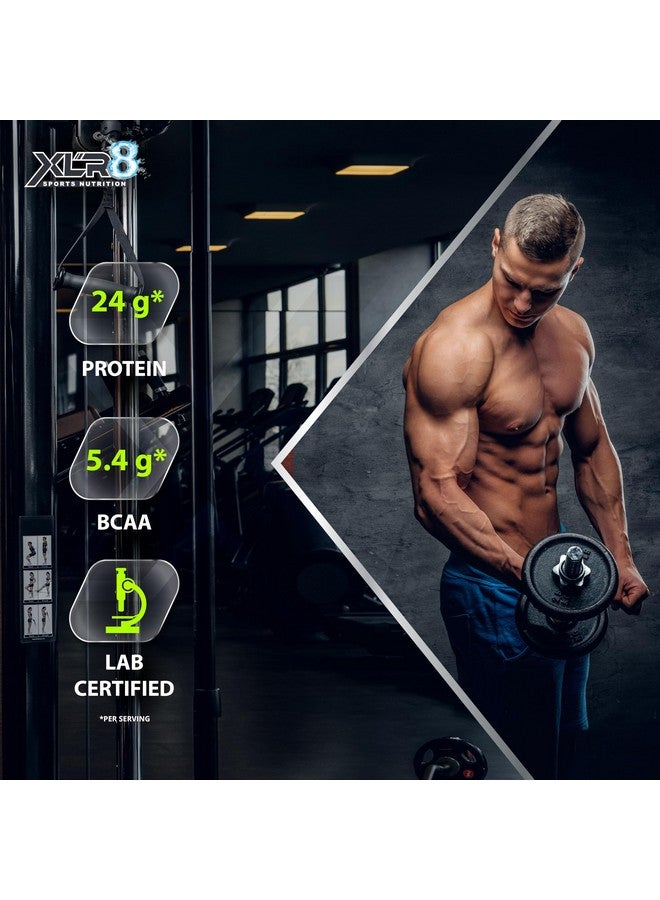 XLR8 Whey Protein Powder With 24 G Protein, 5.4 G Bcaa - 2 Lbs / 907 G (Chocolate) - Image 2