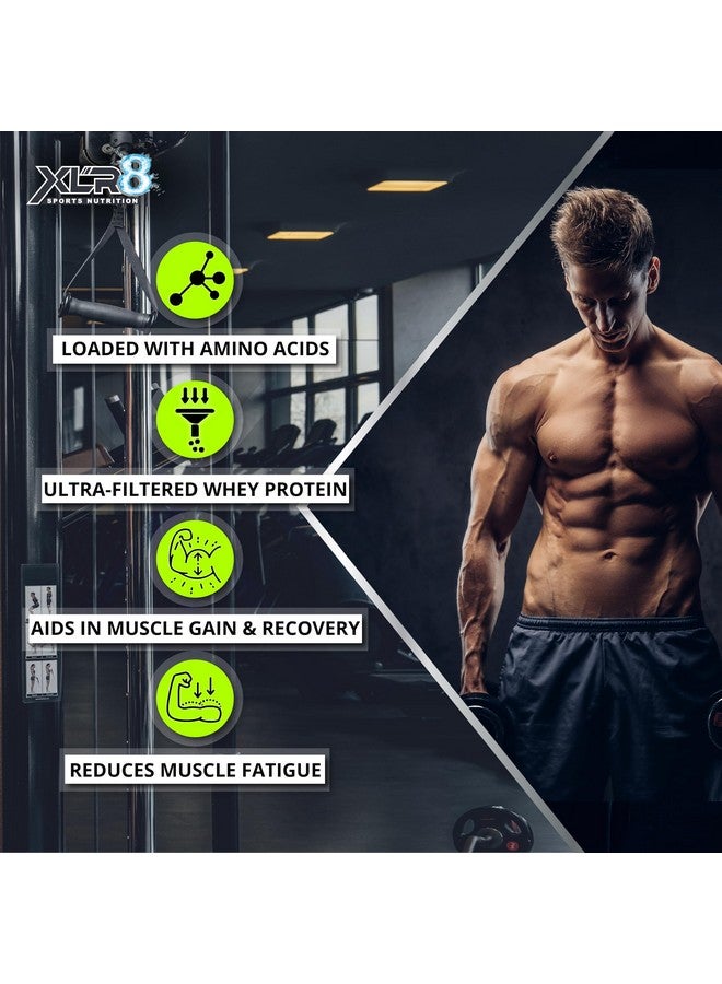 XLR8 Whey Protein Powder With 24 G Protein, 5.4 G Bcaa - 2 Lbs / 907 G (Chocolate) - Image 3