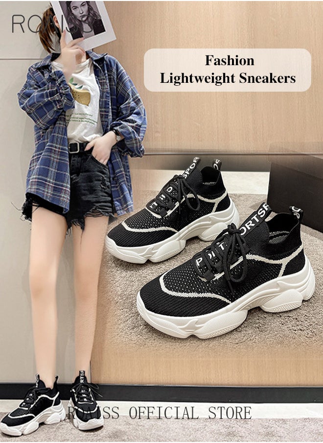 Women's Thick Sole Sneakers Women's Mesh Dad Shoes Women's Thick Sole Hollow Casual Shoes - pzsku/ZCC43E2E5E4B0ABD9BB89Z/45/_/1715666437/1c2ebb0c-bf2c-4904-9033-cc39386ee3c2