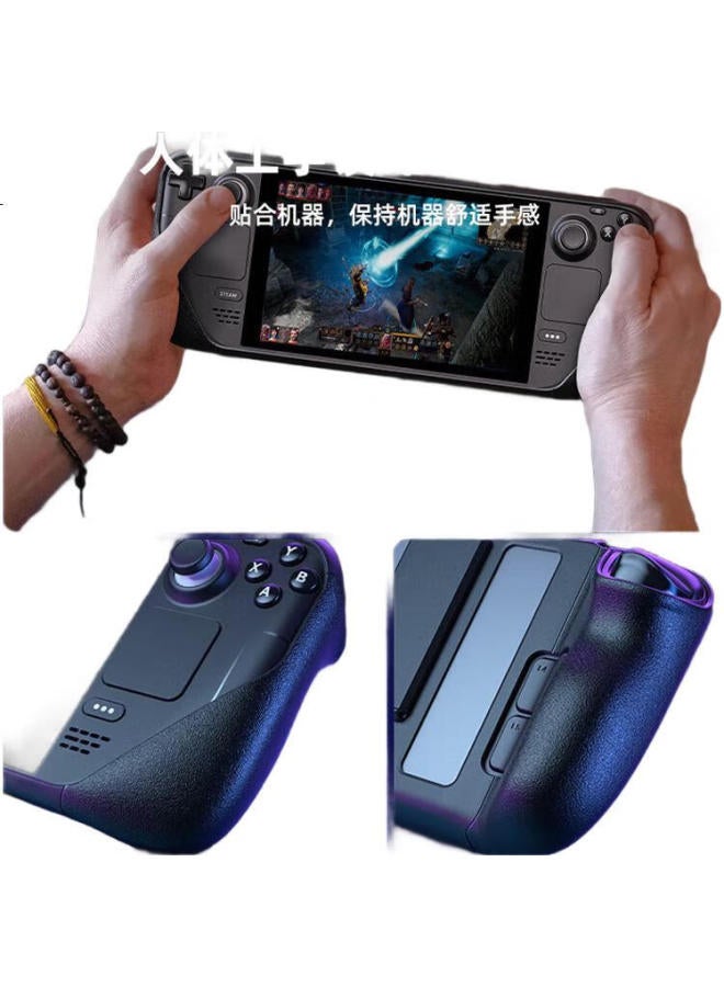 Jsaux Jiusuo Compatible With Steam Deck Oled Protective Case, Stand Accessories, Tpu Soft Shell Protective Cover, All-In Full Protection, Shockproof, Non-Slip, Game Handheld Accessories, Pc0105 - Image 3