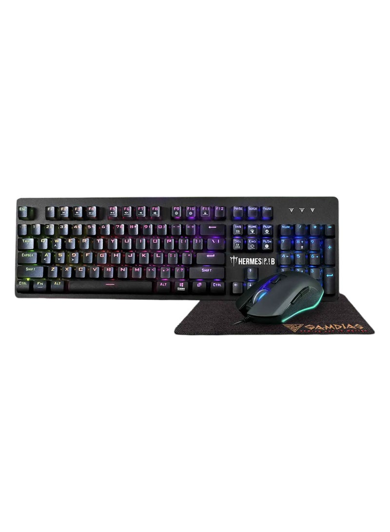 GAMDIAS P1B 3 IN 1 COMBO - RGB Gaming - Image 1