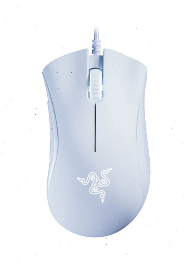 Razor RAZER DeathAdder Essential Wired Gaming Mouse White - Image 1