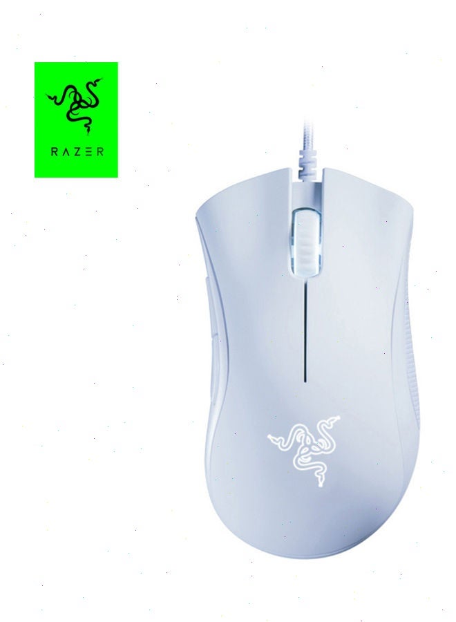 Razor RAZER DeathAdder Essential Wired Gaming Mouse White - Image 2