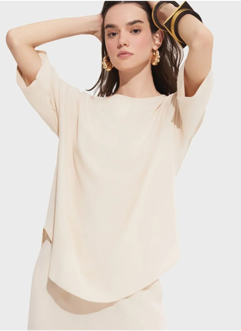 جون High Waist Pants