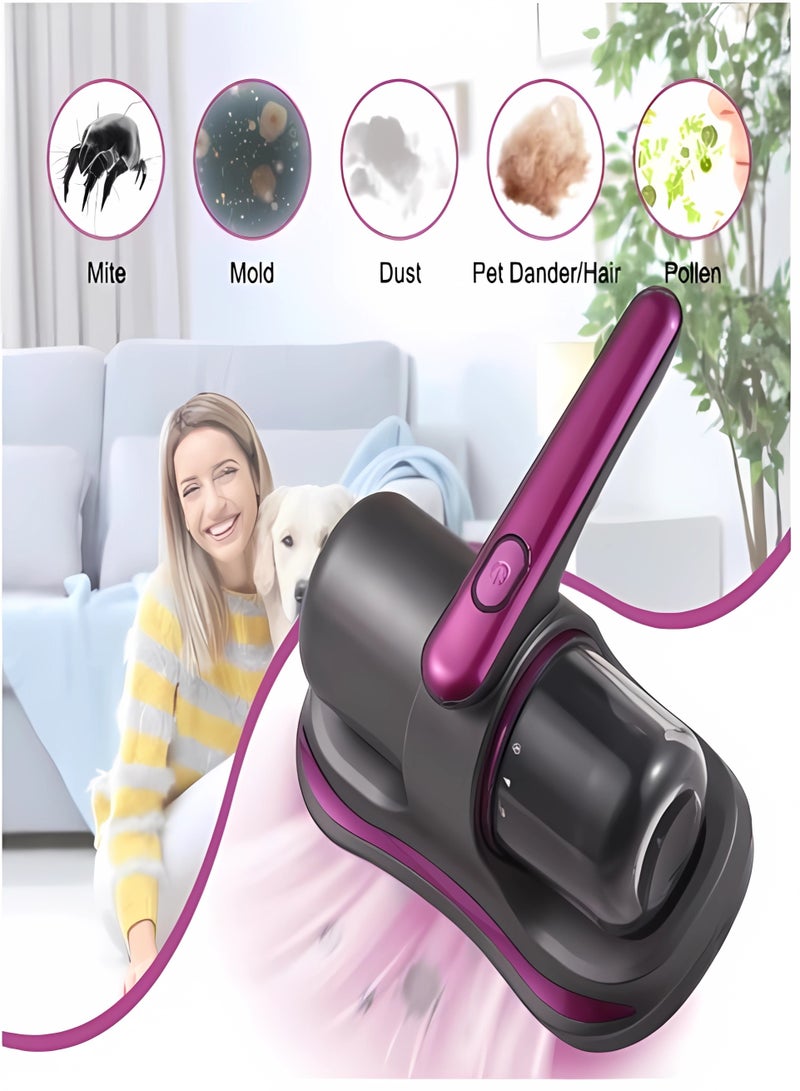 Admos AY-505 Handheld Vacuum Cleaner for Removing Mites and Dust Specially Designed for Deep Cleaning of Upholstery, Beds, and Mattresses - Image 4