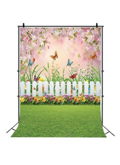 Spring Easter Garden Photography Backdrop Green Grass Lawn Floral Butterfly Fence Baby Shower Birthday Party Backgrounds (6X8Ft) - pzsku/ZCC4448520256B8876AE5Z/45/_/1733730327/8c3f2767-36a5-4442-9dd5-ed5de0a2ec8a