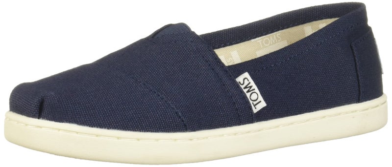 TOMS حذاء تومز الكلاسيكي للأطفال غير محدد الجنس، قماش أزرق، 3 أطفال كبار أمريكي - Image 5