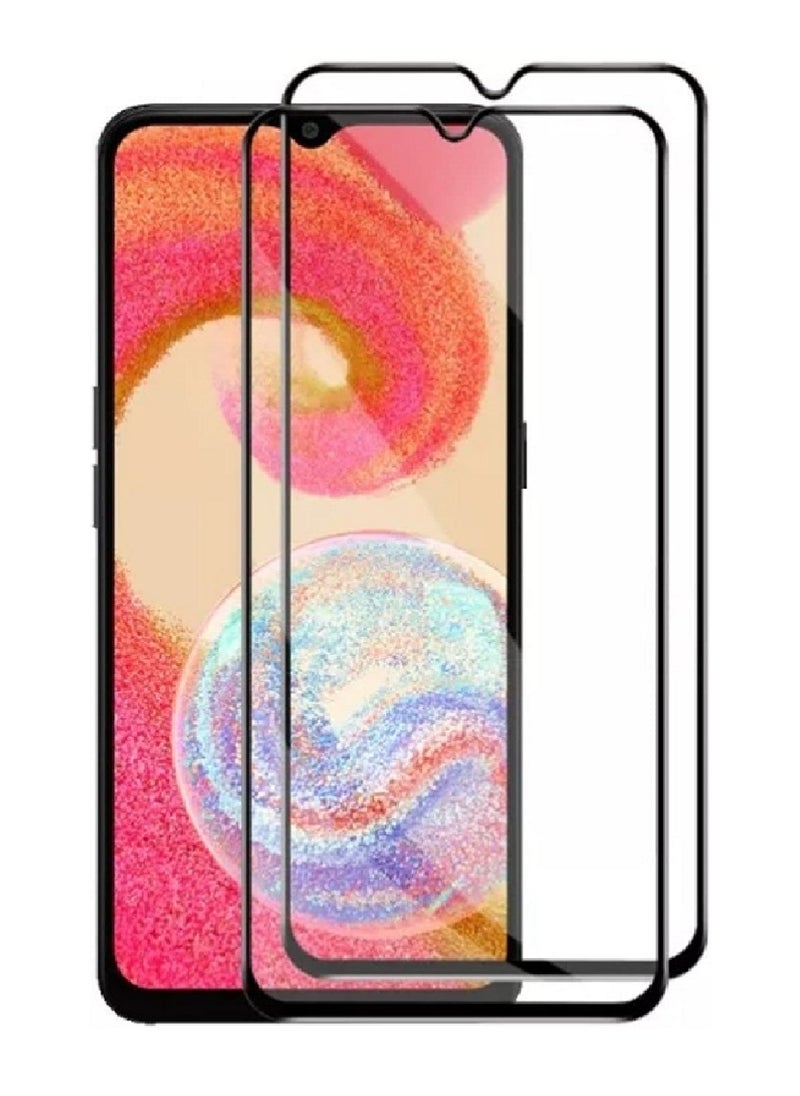 Super 2 Pieces Tempered Glass Screen Protector 5D Designed For Samsung Galaxy A04 Full Glue Edge to Edge Full Screen Coverage And Bubble Free - Image 1