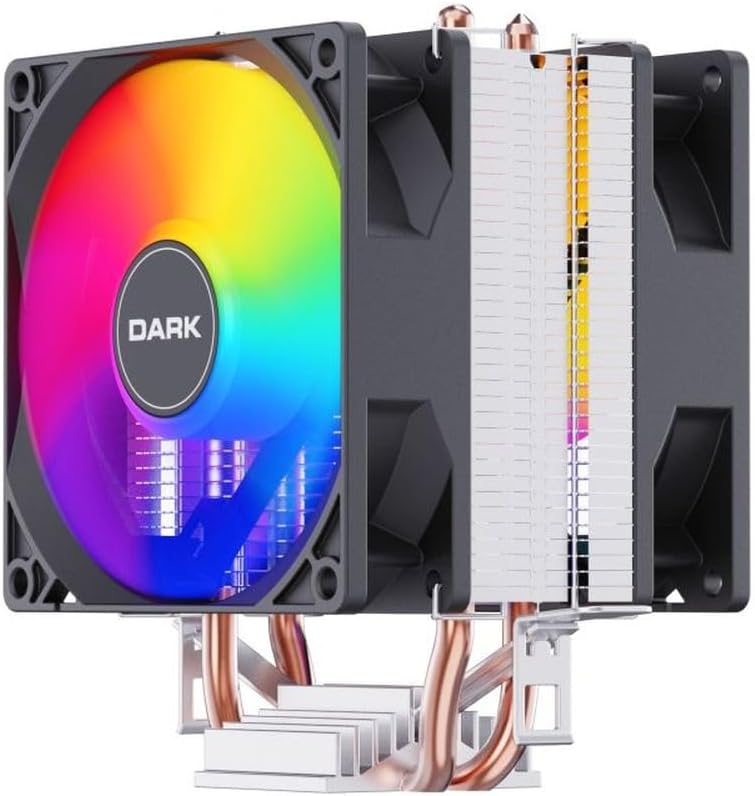 دارك DKCCX94BL Freezer X94BL مبرد معالج متوافق مع Intel 775/1156/1155/1150/1151 FM1/FM2/AM2+/AM3+ /AM4 Ryzen - Image 4