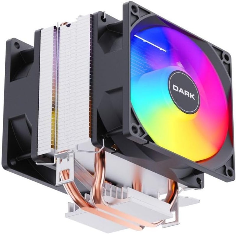 دارك DKCCX94BL Freezer X94BL مبرد معالج متوافق مع Intel 775/1156/1155/1150/1151 FM1/FM2/AM2+/AM3+ /AM4 Ryzen - Image 3