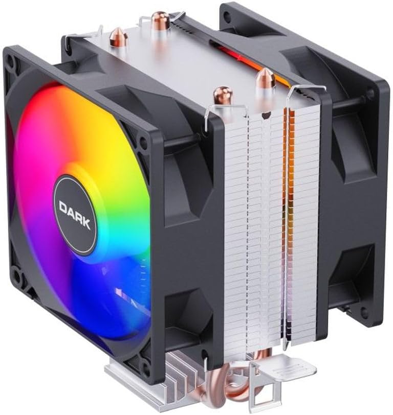 دارك DKCCX94BL Freezer X94BL مبرد معالج متوافق مع Intel 775/1156/1155/1150/1151 FM1/FM2/AM2+/AM3+ /AM4 Ryzen - Image 5