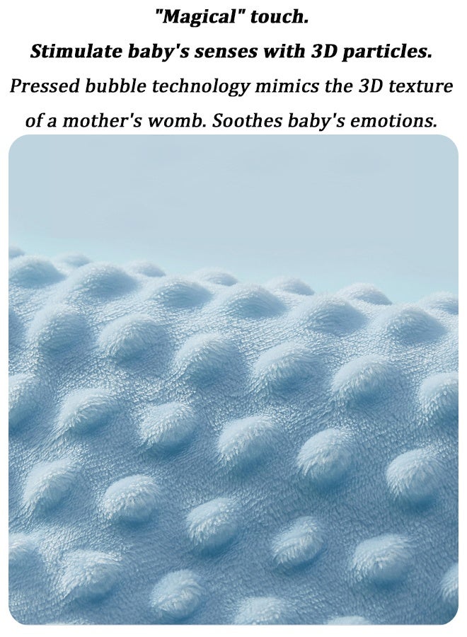 Vinnatsu Baby Bibs , Baby Comforter with Teether and Label Burp Cloths Baby Boy & Girl Cotton Burping Cloths for Babies, Soft & Plush Newborn Spit Up Rags, Infant Towels for Milk Spit Up,Pink - Image 5