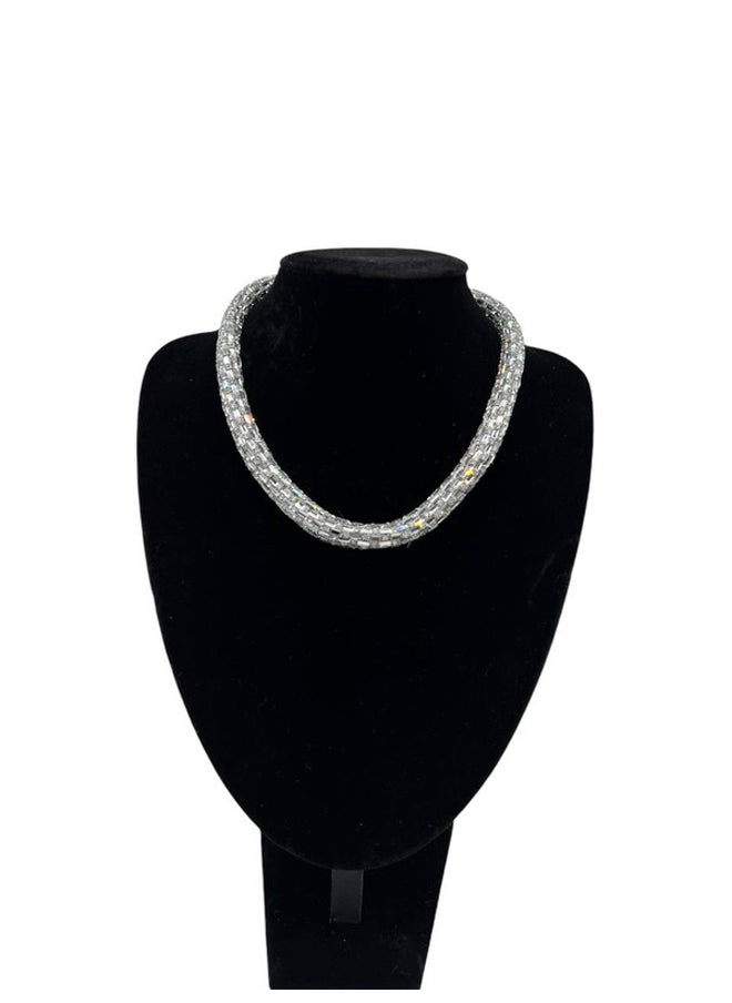 FLUFFY Plated Fashion Necklace Set 