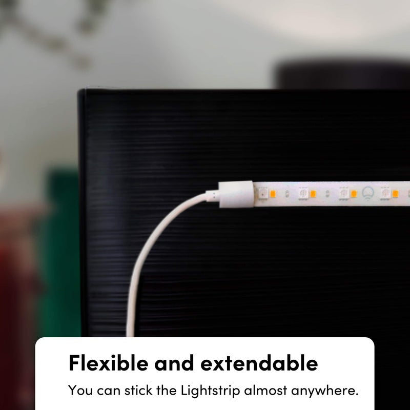 LIFX Lightstrip 40" Extension Only (no Controller or Supply Included), Wi-Fi Smart LED Light Strip, Full Color with Polychrome Technologyâ„¢. - Image 4
