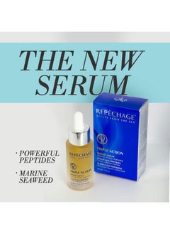 Repechage Triple Action Peptide Serum | Hydrating Firming & Brightening | 30 Ml / 1 Fl Oz  - Image 3