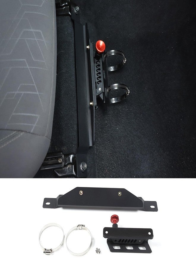 CHEAYAR Quick Release Adjustable Aluminum Fire Extinguisher Holder Mount Bracket Compatible with Toyota Tacoma 2023 2022 2021 2020-2016, Aluminum Car Seat Fire Extinguisher Bracket, 3rd Gen Tacoma Accessories - Image 3