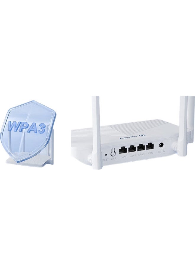 U-Speed Wifi 6 Ax1500 Router, Wireless Gigabit Home Internet Smart Wall-Penetrating High-Speed Router, Wi-Fi Signal Booster, With Gigabit Ethernet Cable - Image 2