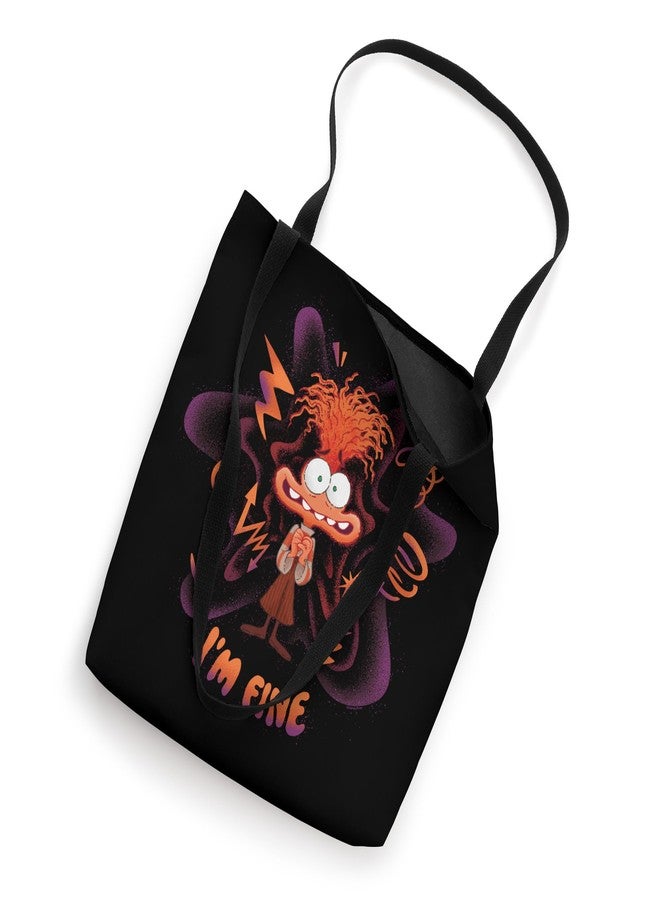 Pixar Disney and Pixar’s Inside Out 2 Emotions Anxiety I’m Fine Tote Bag - Image 2