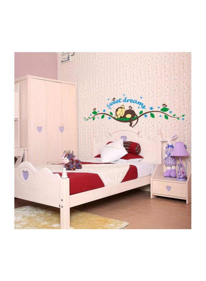 NIBEMINENT Decorative Wall Decal Green/Blue/Brown 10x15x0.5inch  - Image 2