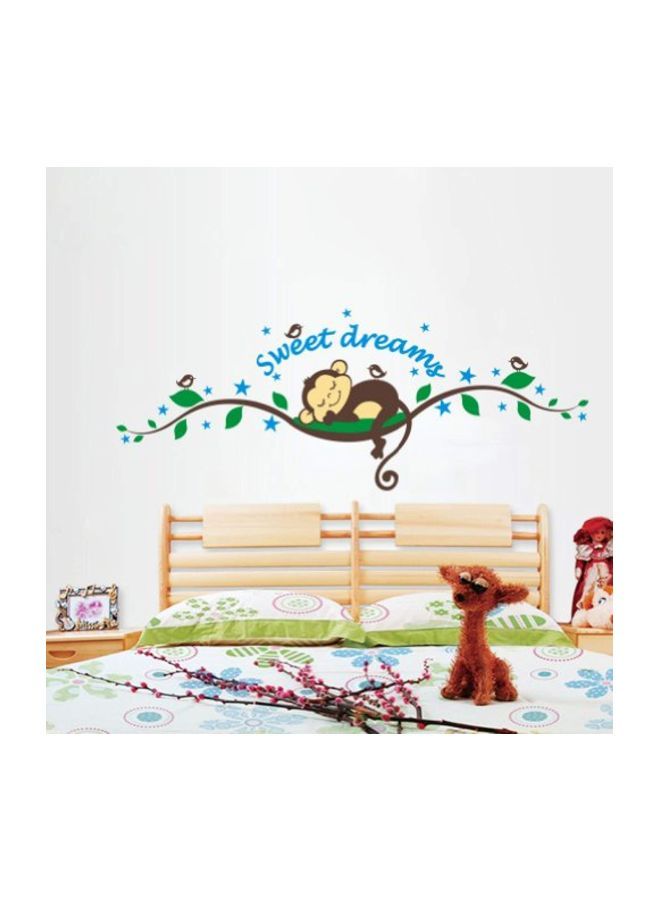NIBEMINENT Decorative Wall Decal Green/Blue/Brown 10x15x0.5inch  - Image 5