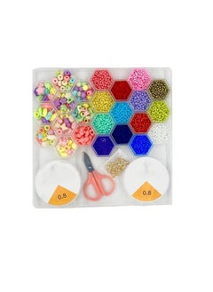 Rahalife DIY Beads Kit – Assorted Craft Beads for Jewelry Making, Craft Projects, and Creative Fun  - Image 1