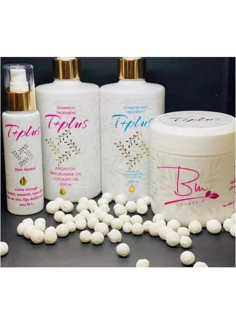 Bm - T+Plus Treatment Shampoo, Conditioner, Mask, and Serum Set - Image 1