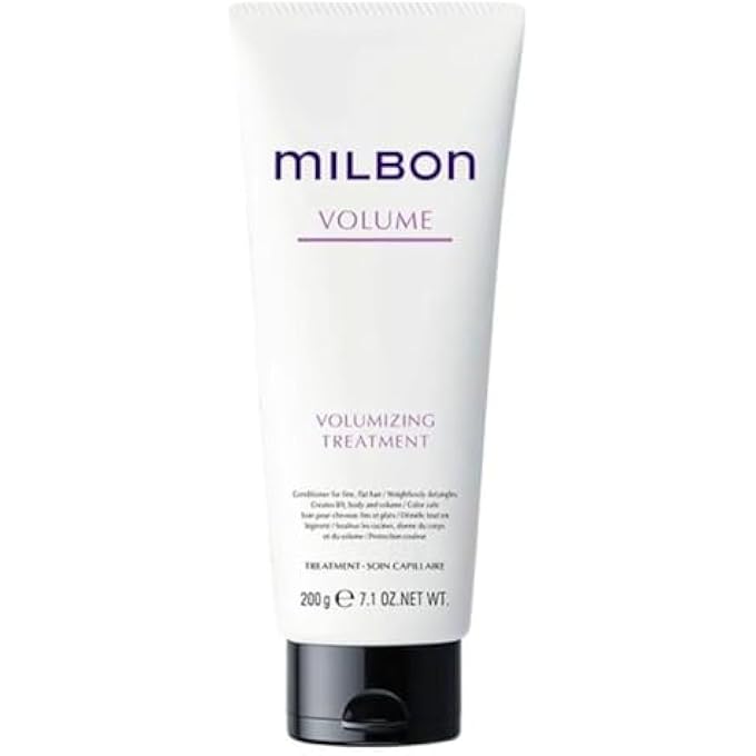 Milbon VOLUMIZING TREATMENT CONDITIONER FOR FINE FLAT HAIR 7.1OZ - Image 1