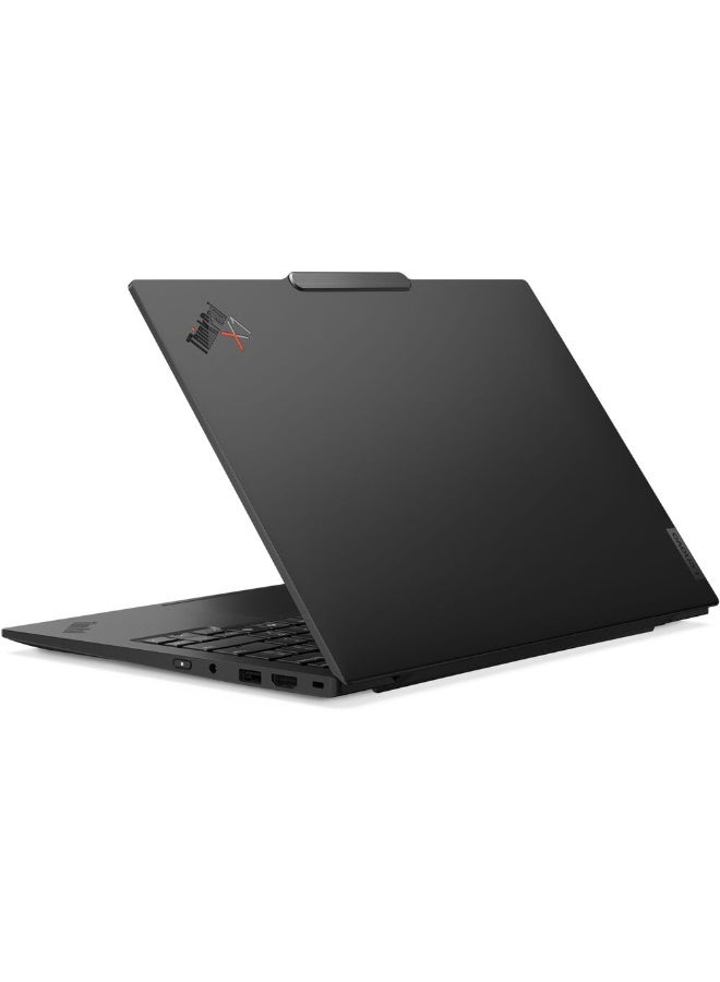 Lenovo ThinkPad X1 Carbon Gen 13 Intel (14ʺ) Aura Edition Business Laptop | Intel® Core™ Ultra 7 268V vPro ® | 32 GB LPDDR5X-8533MT/s | 512 GB SSD | 14" 2.8K (2880 x 1800), OLED, Anti-Glare/Anti-Reflection/Anti-Smudge, Non-Touch,120Hz, Eyesafe | English (US) Backlit | 1080P FHD RGB+IR with Privacy Shutter  | Intel® Wi-Fi 7 vPro® & Bluetooth® 5.4 | Windows 11 Pro | 1 Year Warranty English Black - Image 5