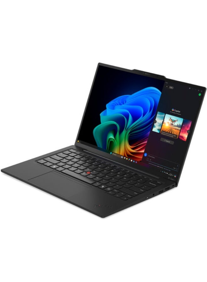 Lenovo ThinkPad X1 Carbon Gen 13 Intel (14ʺ) Aura Edition Business Laptop | Intel® Core™ Ultra 7 268V vPro ® | 32 GB LPDDR5X-8533MT/s | 512 GB SSD | 14" 2.8K (2880 x 1800), OLED, Anti-Glare/Anti-Reflection/Anti-Smudge, Non-Touch,120Hz, Eyesafe | English (US) Backlit | 1080P FHD RGB+IR with Privacy Shutter  | Intel® Wi-Fi 7 vPro® & Bluetooth® 5.4 | Windows 11 Pro | 1 Year Warranty English Black - Image 2