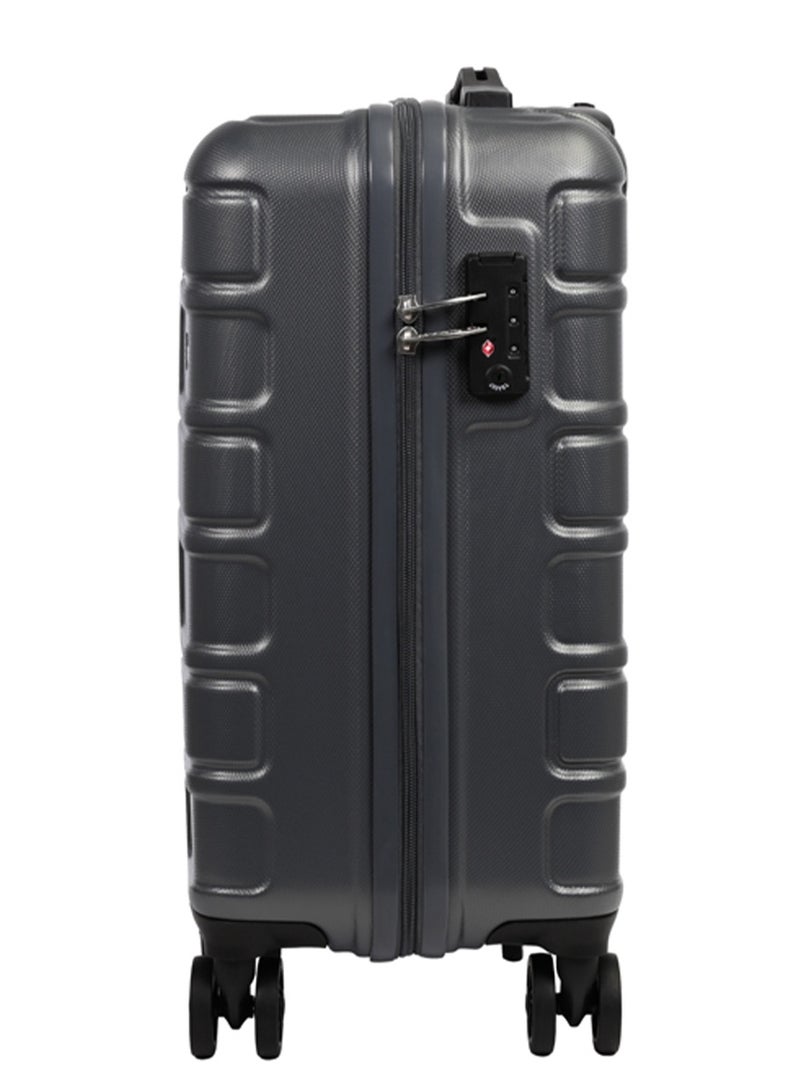 AMERICAN TOURISTER حقيبة سفر بريكلاين، حجم كابينة 55 سم / 20 بوصة، 4 عجلات دوارة، سطح صلب، PC، ظل داكن | مقاومة للخدوش | قفل TSA | جيب داخلي بسحاب شبكي - ضمان دولي لمدة 3 سنوات - Image 3