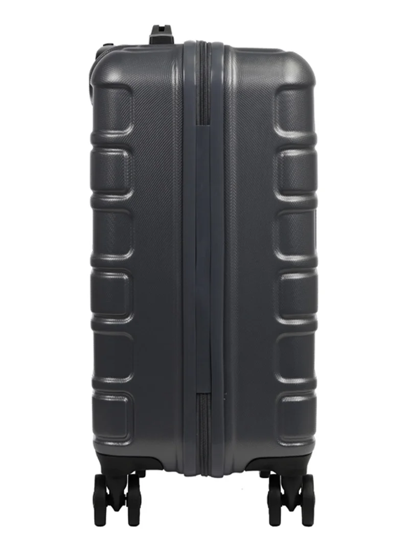 AMERICAN TOURISTER  Bricklane Suitcase, Cabin Size 55 cm / 20 inch, 4 Spinner Wheels, Hard Top, ABS, Dark Shadow|Scratch Resistance|TSA Lock|Inner Mesh Zippered Pocket - 3 Years International Warranty  | Best Price UAE