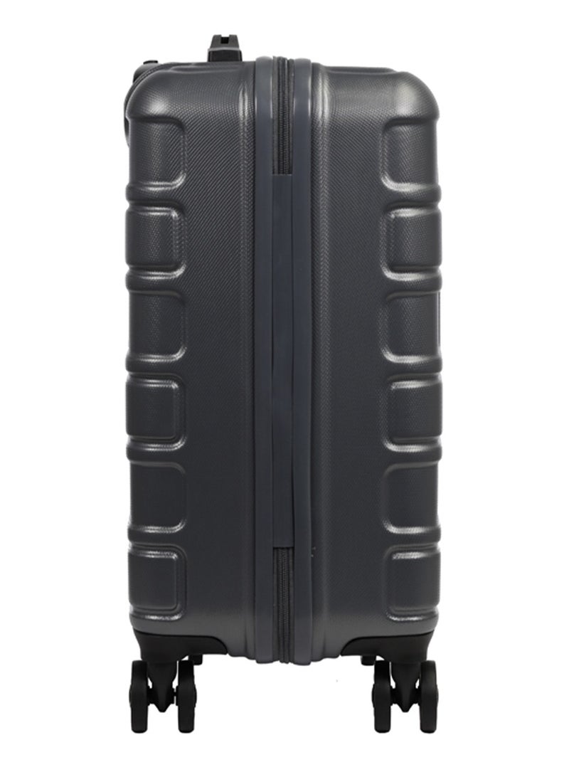 AMERICAN TOURISTER حقيبة سفر بريكلاين، حجم كابينة 55 سم / 20 بوصة، 4 عجلات دوارة، سطح صلب، PC، ظل داكن | مقاومة للخدوش | قفل TSA | جيب داخلي بسحاب شبكي - ضمان دولي لمدة 3 سنوات - Image 2