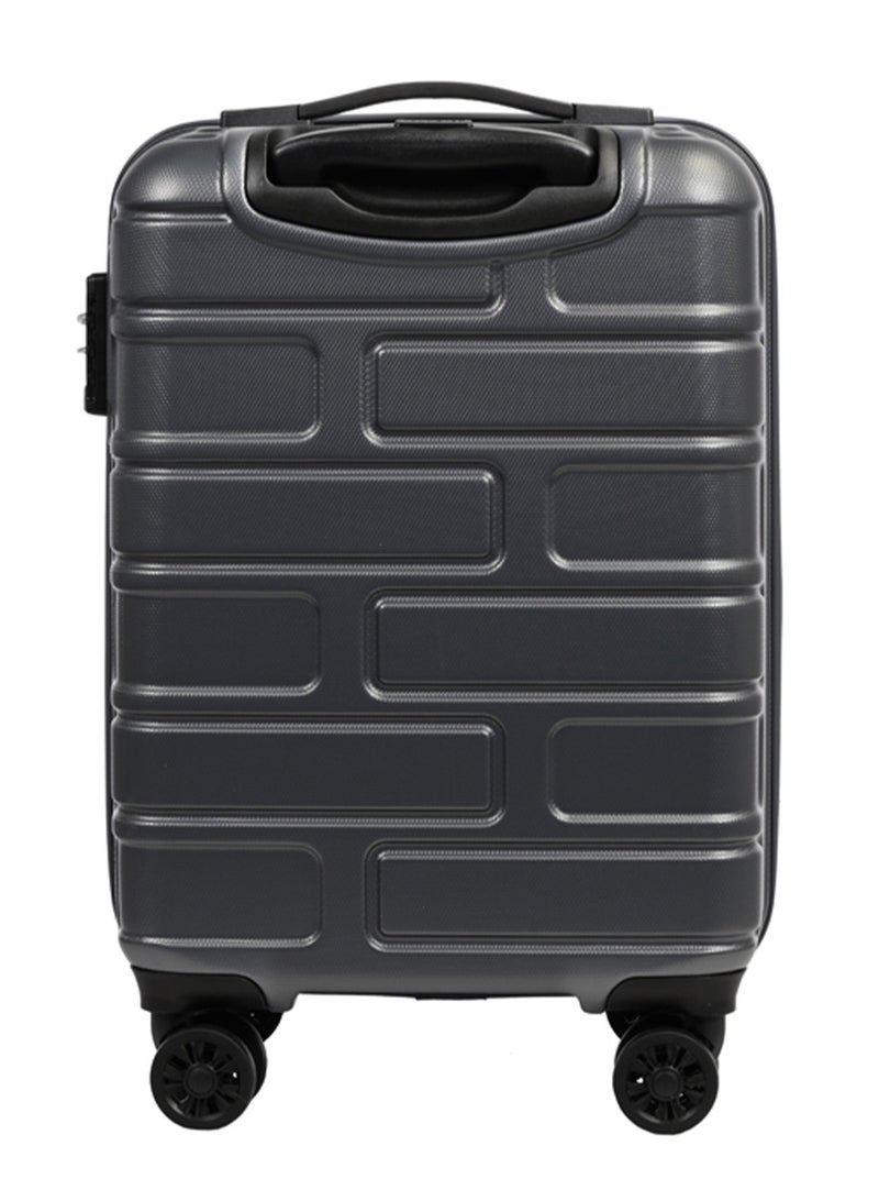 AMERICAN TOURISTER حقيبة سفر بريكلاين، حجم كابينة 55 سم / 20 بوصة، 4 عجلات دوارة، سطح صلب، PC، ظل داكن | مقاومة للخدوش | قفل TSA | جيب داخلي بسحاب شبكي - ضمان دولي لمدة 3 سنوات - Image 5