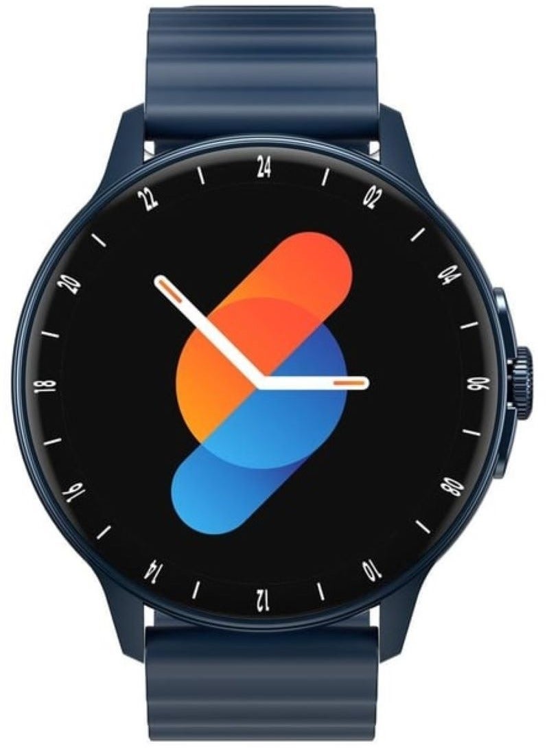 havit Advanced Smartwatch for Men & Smartwatch for Women - Bluetooth Calling, Smart Notifications, 120+ Sports Modes, Blood Oxygen, Heart Rate, Sleep & Stress Tracking, IP68 Water Resistant, Long Battery Life Fitness Tracker, Custom Watch Faces - Stylish Smartwatch for Business & Fitness (Blue) - Image 2