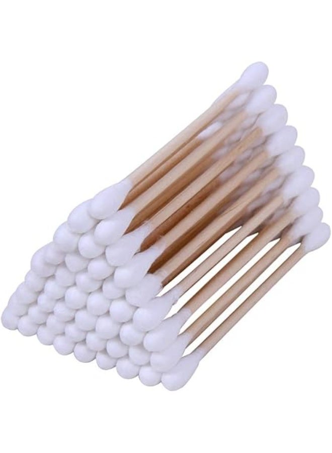 Cotton Buds for Ear Cleaning, 100 Pcs Medical Cotton Sticks, Soft and Safe for Personal Care and Cosmetics, Made of Soft and Skin-Friendly. - Image 1