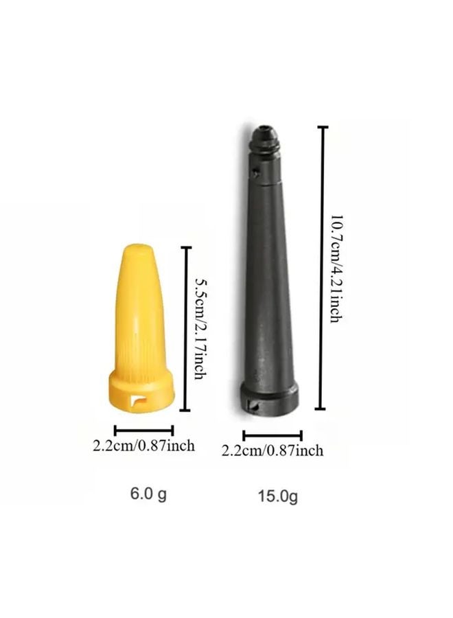 Karcher Steam Cleaner Power Nozzle Extended Nozzle Black Yellow 2 863 2630 - Image 2