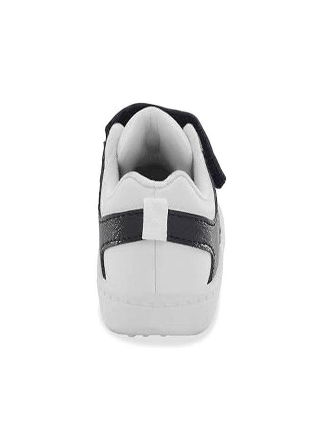 Carter's Every Step Every Step Unisex-Baby Harry-BP Casual White/Black Size 4.5 - Image 3