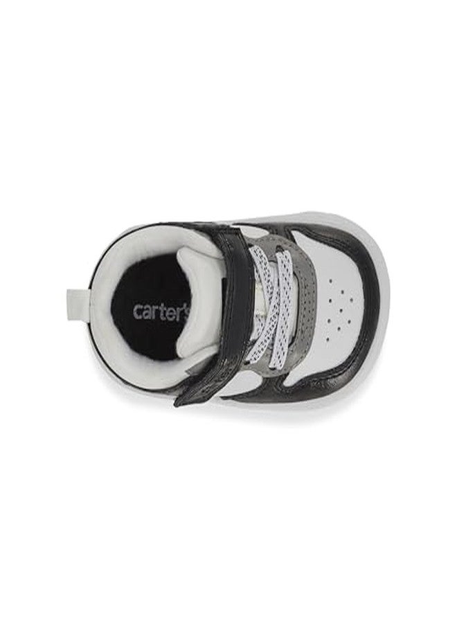 Carter's Every Step Every Step Unisex-Baby Harry-BP Casual White/Black Size 4.5 - Image 5