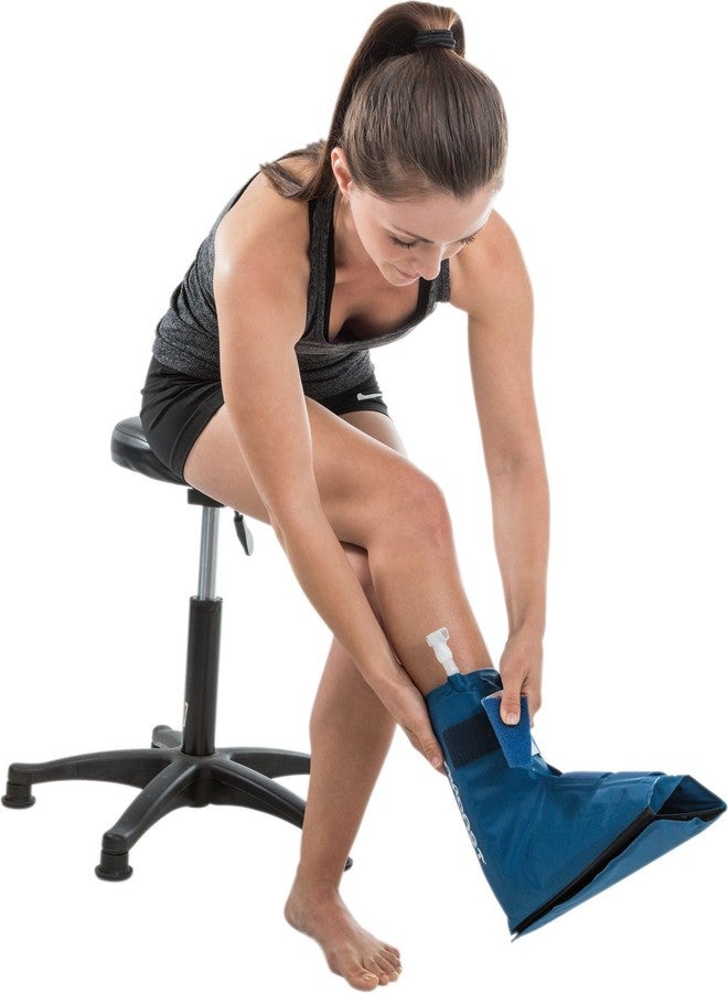 Aircast Cryo/Cuff Cold Therapy: Ankle Cryo/Cuff, One Size Fits Most - Image 3