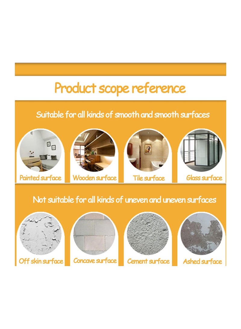 بلومنغ تايم ورق حائط بتأثير ثلاثي الأبعاد، مطبوع عليه بلاط حجري وتأثير الطوب الطبيعي، مقاس 45 × 300 سم - Image 3