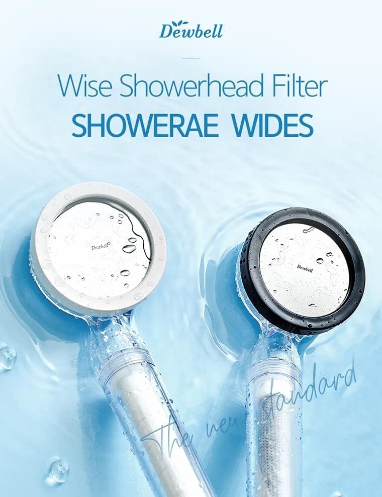 Dewbell Shower-Ae Wides Shower Head Filter, Made in Korea, Removes Chlorine & Harmful Pollutants, Prevent Hair Loss & Moisturize your skin - Image 2