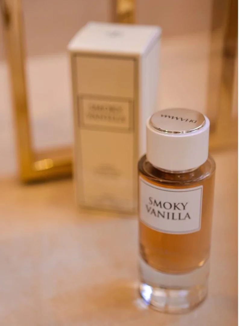 AMD Perfumes Creme Collection Smoky Vanilla By AMD Perfumes Men and Women Fragrance EDP 80ml