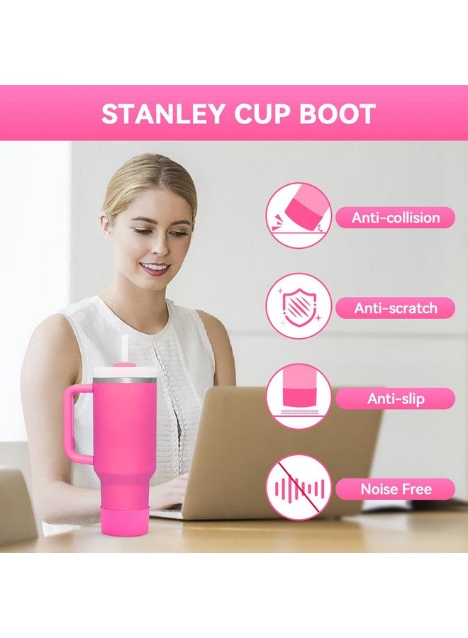 PICcircuit 2 PCS for Stanley Boot, Silicone Bottom for Stanley Cup Boot Quencher Adventure 40oz&for Hydroflask Boot 12-24oz for Stanley Tumbler Accessories for Stanley Cup Accessories Avoid Scratches&Noise - Image 5