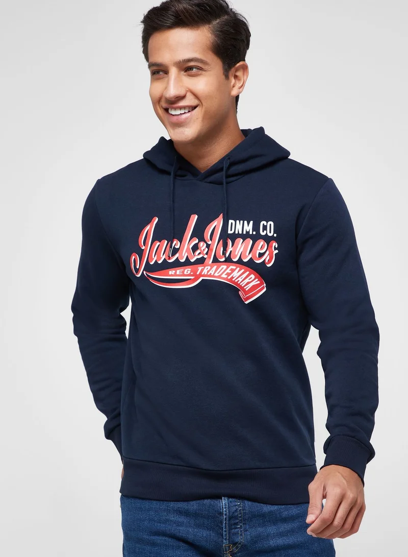 JACK & JONES Logo Hoodie
