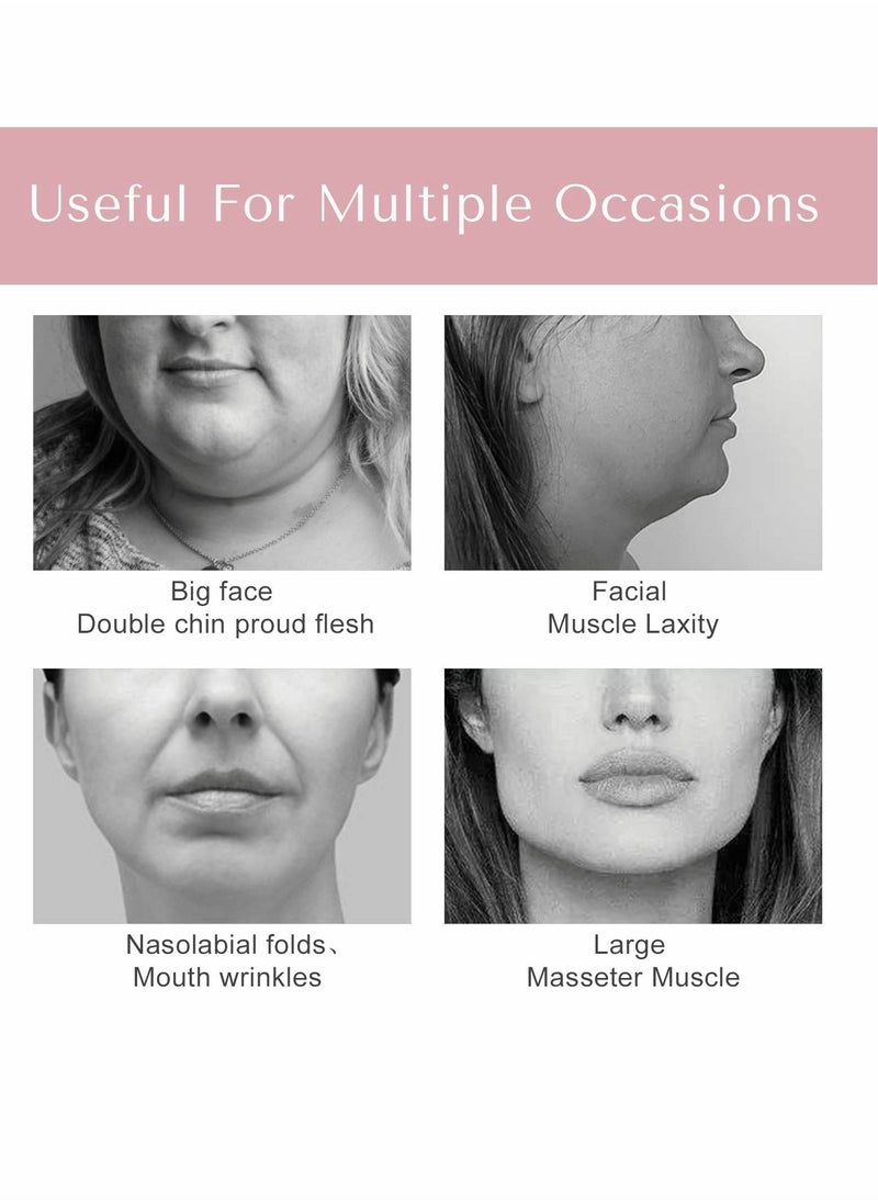 Generic - V-Shaped Slimming Face Mask, Double Chin Reducer Face Lift Tape, Jawline Shaper Chin Strap Neck Lift Tape V-Shaped Face Lifting Mask for Firming and Tightening Skin - Image 1